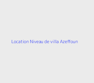 Location Niveau de villa F3 Tizi-ouzou